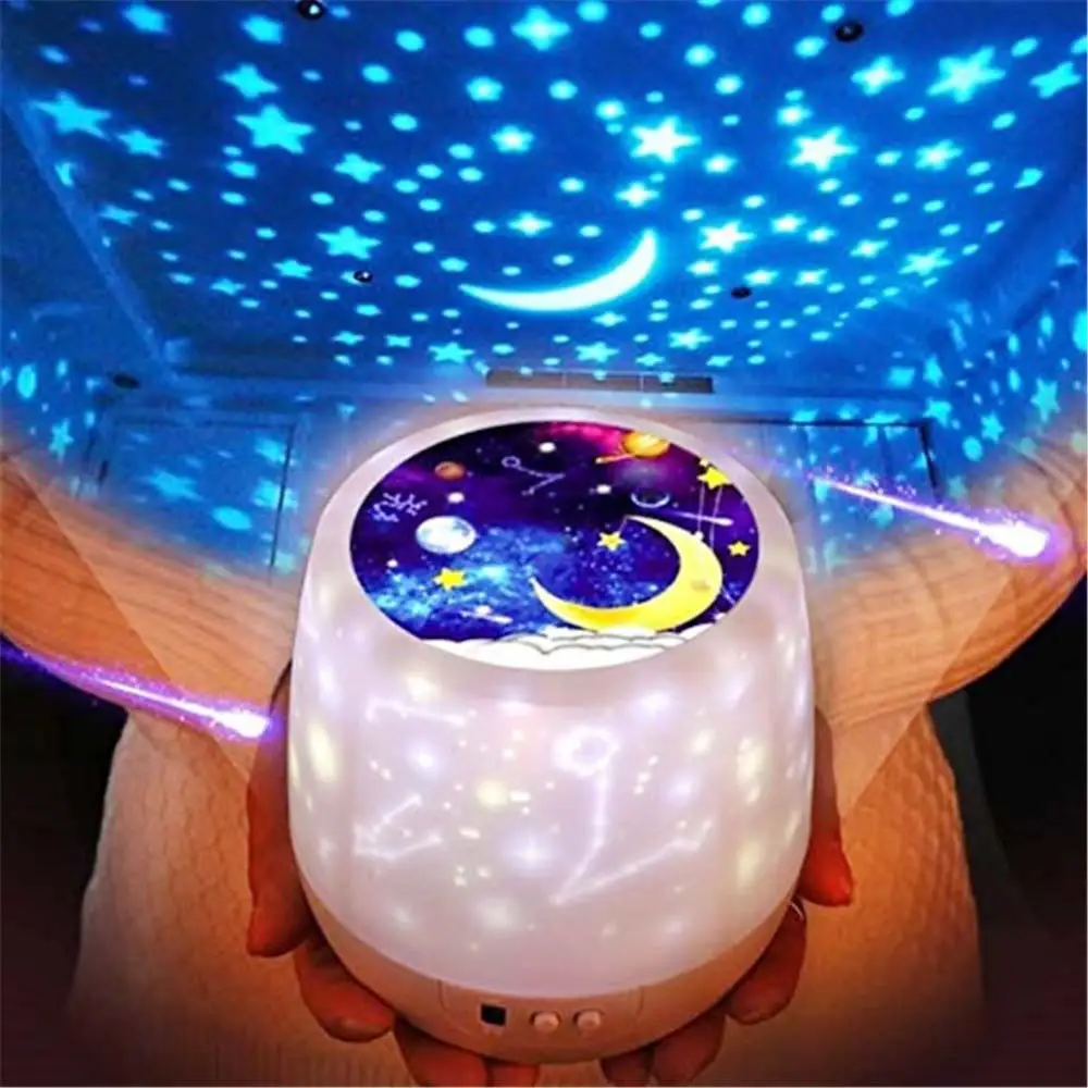 

Night Light Projection light 3 style Love Birthday Moon star projector lamp Rotation Romantic Lamp Valentine's Day Birthday gift