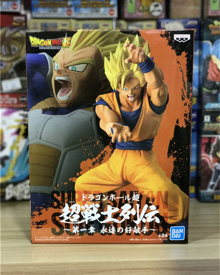 Banpresto Dragon Ball Супер фигурка Chosenshiretsuden Супер Saiyan Сон Гоку фигурные Brinquedos