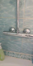 Bathtub Faucet Thermostatic-Mixer Tap Mixing-Valve Chrome Hot Cold And