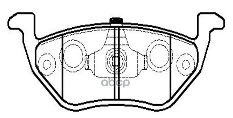 Колодки Тормозные Дисковые Задние Ford Maverick 2.0/2.3/3.0 01, Mazda Tribute 2.3/3.0 04-08 Ckf-61 Ctr арт. CKF-61