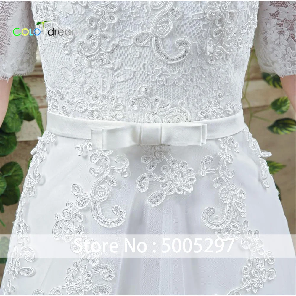 Свадебное платье A line vestido de novia корт поезд без бретелек