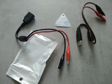 Probador USB U96, voltímetro Digital de CC, amperímetro, cargador tipo batería externa, indicador, medidor de corriente de voltaje, detector + carga + cocodrilo