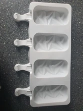 Freezer Popsicle-Maker Ice-Cream-Molds Homemade Food-Safe Silicone DIY 4-Cell