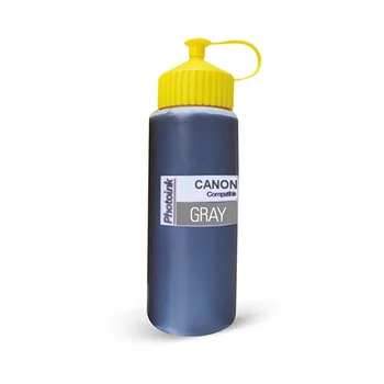 

5 or 6 Cartridges canon compatible 500 ml Gray Ink
