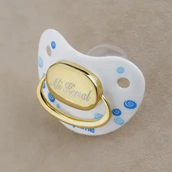 

Vaoov 925 Sterling Silver Personalized Baby Nipple