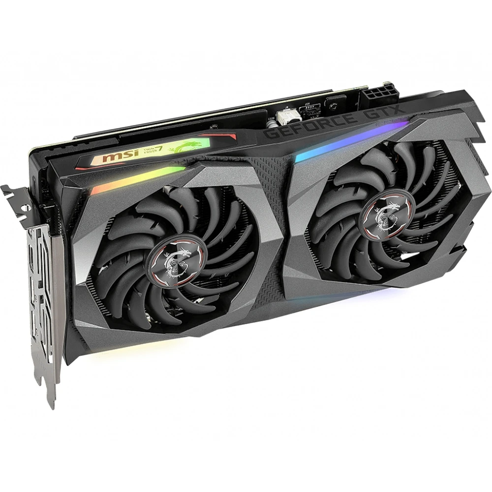 Видеокарта MSI Gaming nVidia GeForce GTX 1660 1800MHz 6144MB 8000MHz 192 bit RTL [GTX 1660 GAMING 6G]
