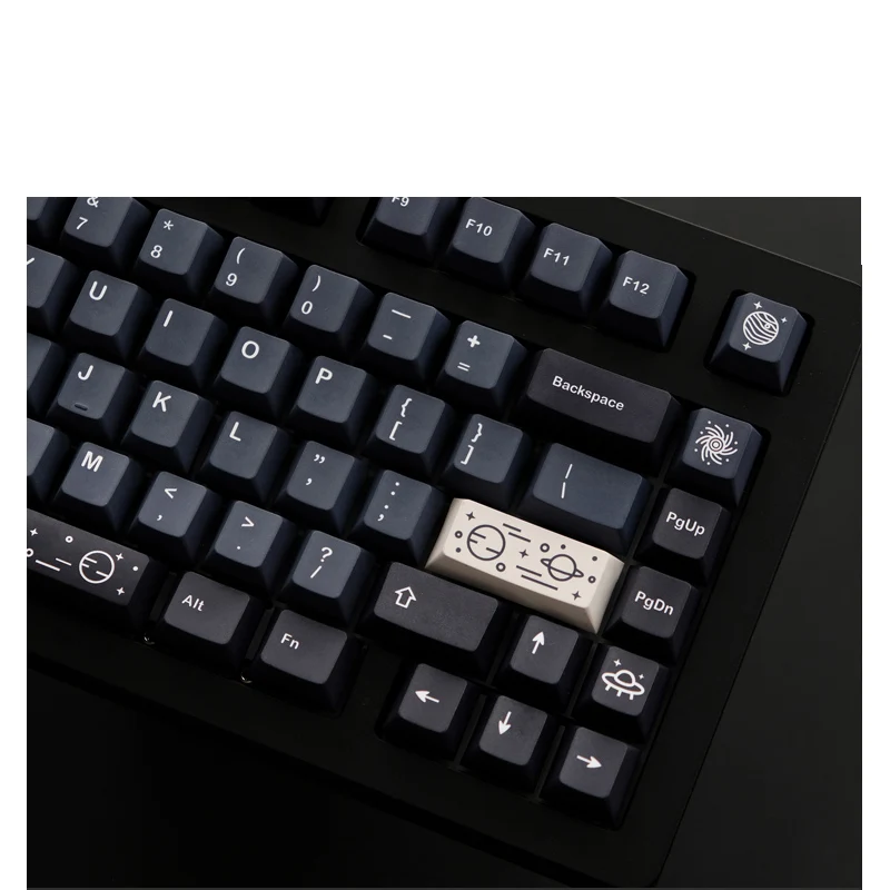 Gmk-copiar Galaxy Keycaps Keycap Teclado Mecânico Perfil Cereja Pbt Sublimação Dye Interruptor mx 61 64 68 84 84 84 84 104 Chaves - Imagem 6