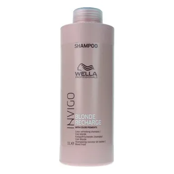 

16828 Blonde hair Shampoo or graying Invigo Blonde Recharge Wella (1000 ml)