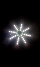 Octopus Light Ceiling-Lamp LED Energy-Saving Warm White Cold 5730SMD 220V 24W 16W 12W