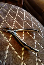 MR.GREEN-cortauñas superafilada de acero inoxidable, alta calidad, para cutículas, uñas postizas, pedicura