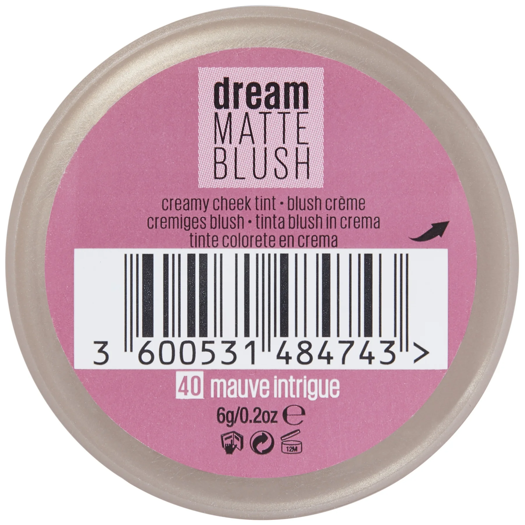 Maybelline New York Румяна Face Studio "Dream Matte Blush", оттенок 40 Розовато-лиловый, 6 г
