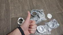 Tri-Clamp Ferrule Stainless-Steel Sanitary Clover SS304 10PCS 5PCS 