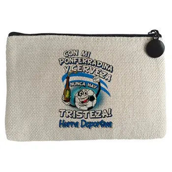 

Purse phrase with my Ponferradina and beer there's never sadness Ponfe football