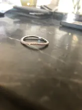 LEKANI-Anillo de Plata de Ley 925 con diseño de arcoíris para mujeres y niñas, joyería fina, para bodas