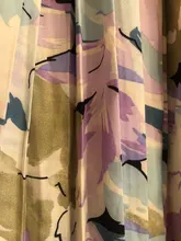 REALEFT-faldas largas plisadas con estampado Floral para mujer, faldas largas de tul, de cintura alta, sueltas, para primavera y verano, 2021