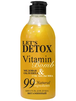 

Shower gel Natural bio shower gel body boom "vitamin bomb" vitamin, 380 ml