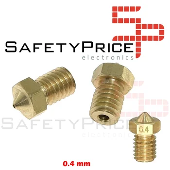 

Nozzle Nozzle 0.4 E3D brass E3DV5V6 Thread M6 of 1.75 REF1982