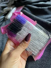 Pinceles para rímel desechables, varitas aplicadores con cepillo redondeado para maquillaje y extensiones de pestañas, pinceles cosméticos, accesorios de maquillaje