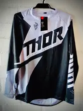 Mallot-Camiseta de motocross para hombre y mujer, camisa de ciclismo de montaña, manga larga y rapada para descenso
