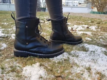 AIYUQI-Botas cortas de cuero genuino para mujer, botines de lana cálidos y antideslizantes, para estudiantes, para invierno, 2021