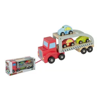 

Truck Carrier and Cars Woomax Wood (5 pcs)