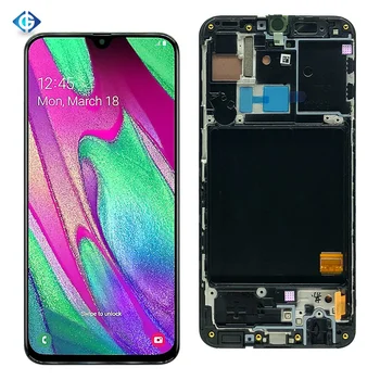 

10pcs 5.9" Lcd For Samsung For Galaxy A40 A405 A405F A405FN/DS Lcd Display Touch Screen+frame Digitizer Assembly Ship DHL