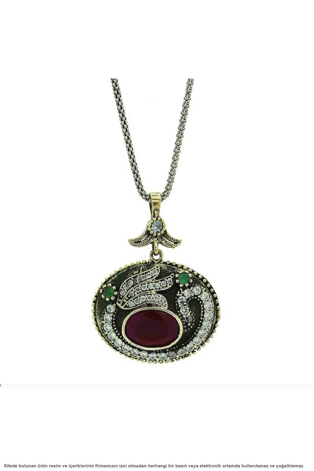 

Silver Vav Design Authentic Lady Necklace