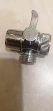 Brass 3-way Diverter Valve Faucet Connector Adapter Three Head Function Switch New