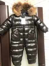 Jacket Jumpsuit Boys Winter Kids Girls Baby Down for Climbing Infant Outdoor 80%Duck-Down