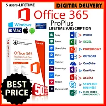 Office 365 lifetime devices 5 5 dispositivos + espaço 5 tb ondrive na internet-pc-mac-windows android