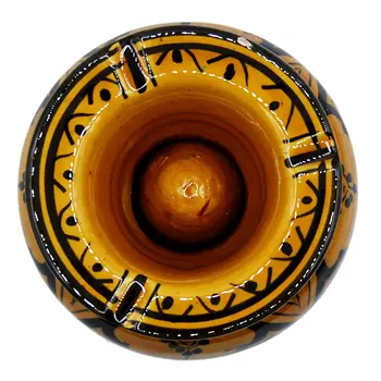 

Ethnic Decor Ashtray Ceramic Anti-Odor Terracotta Moroccan 2002201118