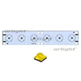 019217 Плата 160x30-6XP CREE(6x LED, 724-134) ARLIGHT