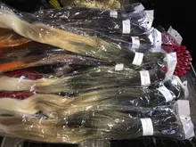 Mirras Mirror-extensiones de cabello sintético, trenzas profesionales de fibra de baja temperatura, fácil de estirar