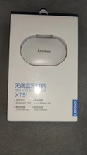 Lenovo-auriculares estéreo XT91 auriculares inalámbricos con Bluetooth para videojuegos, cascos TWS con reducción de ruido y micrófono, Control IA