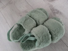 Womens Shoes Fur-Slippers Korean-Net Bottom Home Thick Winter Fashion with Flat-Word