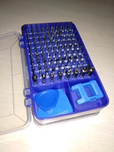 KINDLOV-Juego de destornilladores 115 en 1, Kit de herramientas de reparación de precisión, Juego de puntas de destornillador hexagonales magnéticas Torx para reparación de teléfono y PC