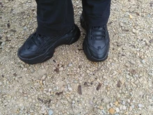 Zapatillas gruesas vulcanizadas informales para mujer, zapatillas de plataforma alta con cordones, color negro, 2020