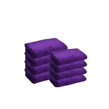 

Set of 8 PCs household Towel 100% cotton, Softer and absorbent, you dry and dried faster. Lilac