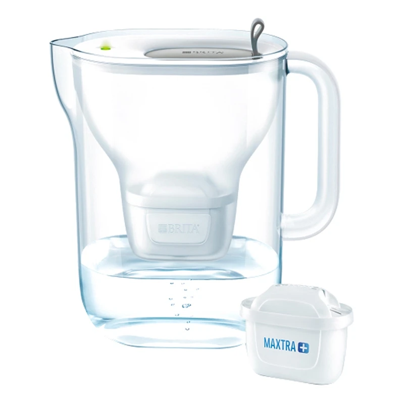 Фильтр кувшин BRITA Style XL MX+ LED Серый (Объем 3 6 л ресурс кассеты 300 электронный