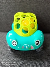 Coche de juguete para bebé, cuna, campana móvil, anillos, agarre de gutapercha, pelota para atrapar s para recién nacidos de 0 a 12 meses