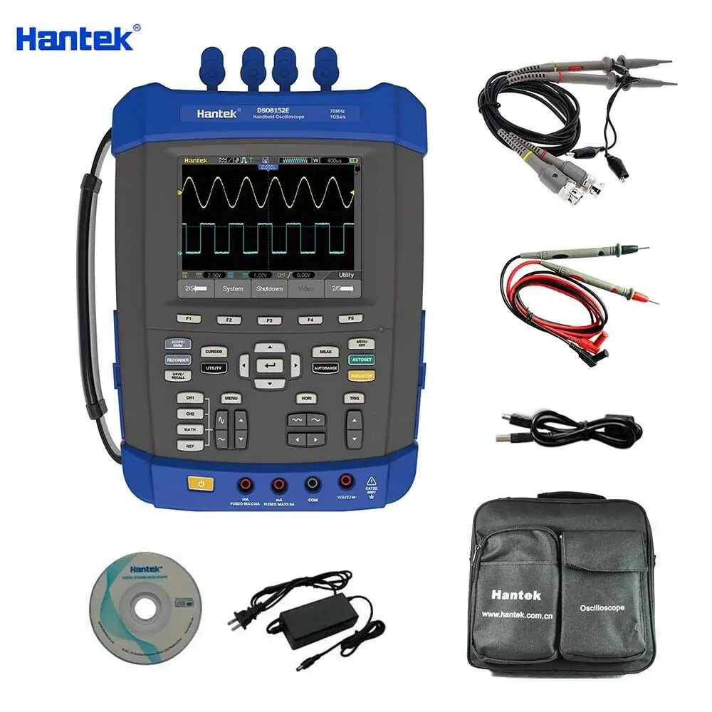 Осциллограф O071 Hantek DSO8152E 6 в 1 полоса пропускания 150 МГц частота дискретизации 1GS/s