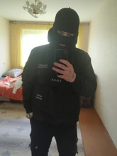 Techwear-chaqueta impermeable con capucha para hombre, ropa de calle de primavera, cortavientos negro