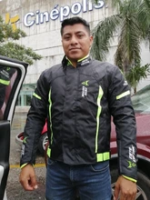 Chaqueta de MOTOCENTRIC, traje de armadura corporal, equipo de protección, impermeable, para montar en moto, pantalones, chaqueta