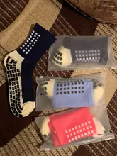 Calcetines deportivos para hombre, calcetín con fondo de toalla gruesa, dispensador de tubo, antideslizantes, para fútbol, baloncesto, novedad