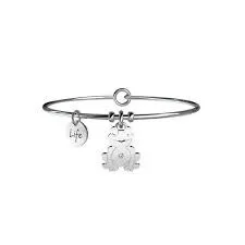 

Kidult Bracelet ANIMAL PLANET 231601 Steel Zirconia "FROG"