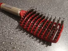 Cepillo de pelo profesional para mujer, herramienta de peluquería, peine húmedo para pelo, cepillo de masaje