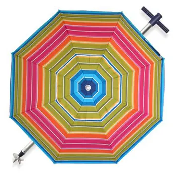 

Umbrella offset Skewer 2m foil back UPF50 + Multicolored