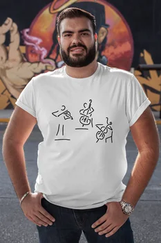 

Angemiel Wear Instrument White Men 'S Cotton Big Size T-Shirt