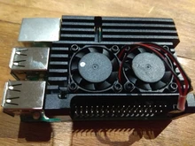 Carcasa de aleación de aluminio para Raspberry Pi 4 modelo B, carcasa de Metal de 4 colores con disipadores de calor para Raspberry Pi 4B/3B +/3B