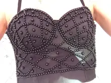 Camisole Top Corset Crop-Top Slim High-Waist Gothic Sexy Women Solid Fashion Commute